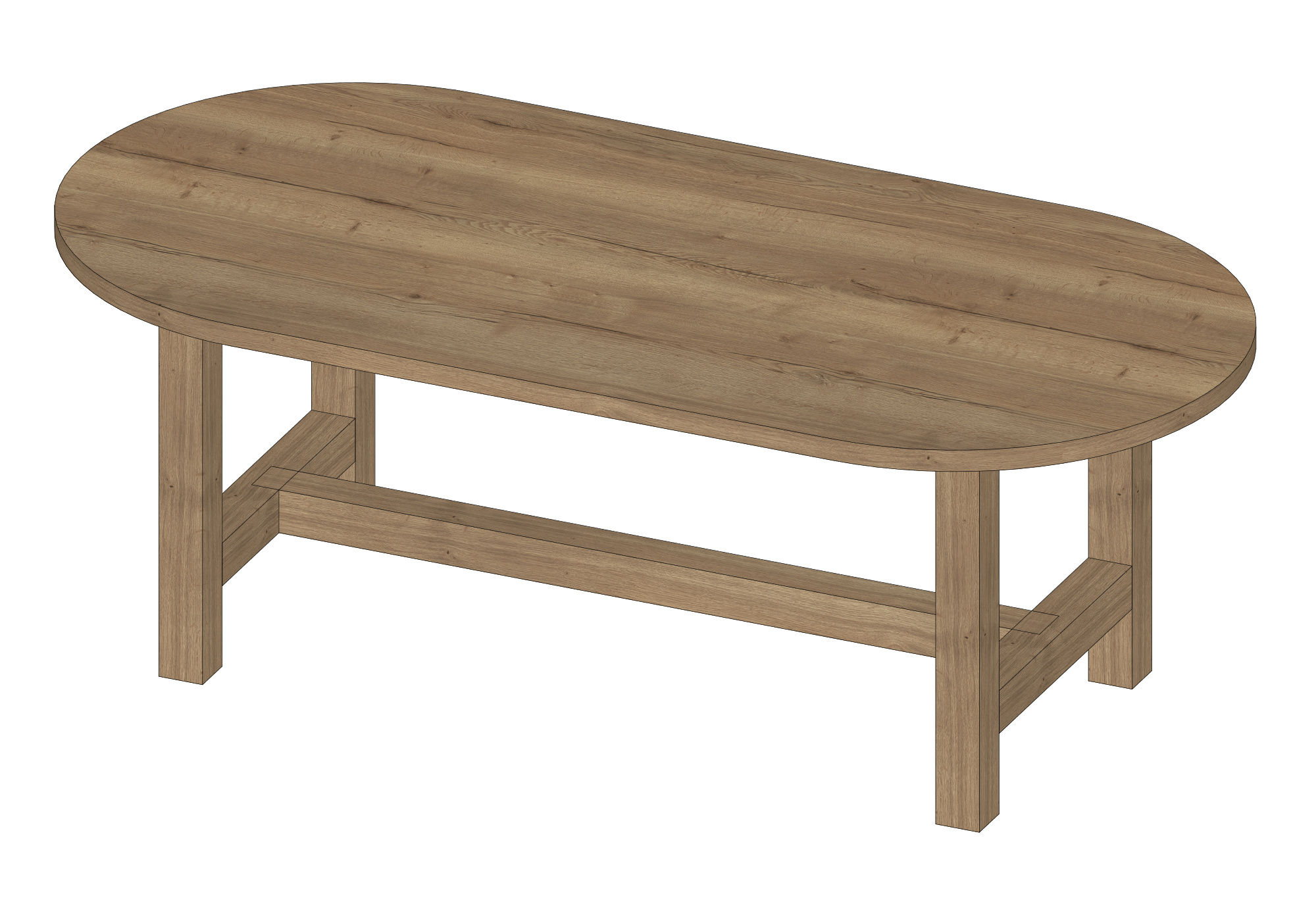 Tische mit Holzfüßen