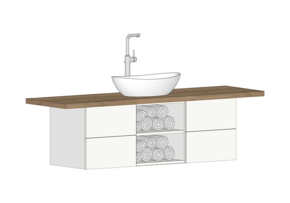 Waschtischunterschrank Comfortable