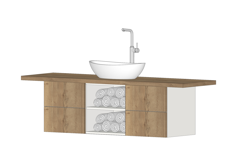 Waschtischunterschrank Comfortable