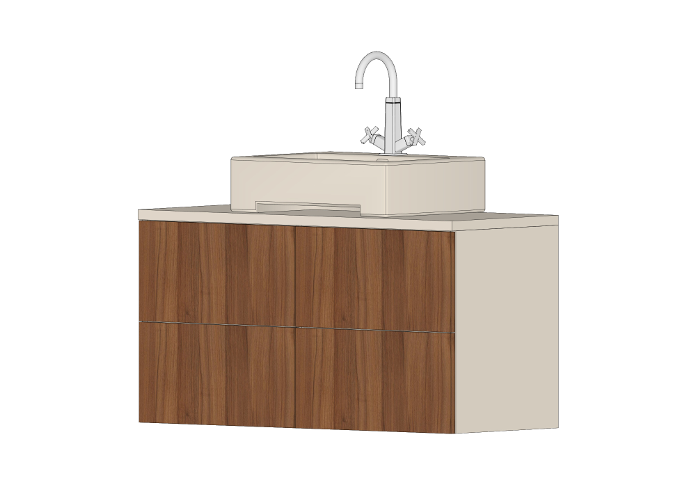 Waschtischunterschrank Easy