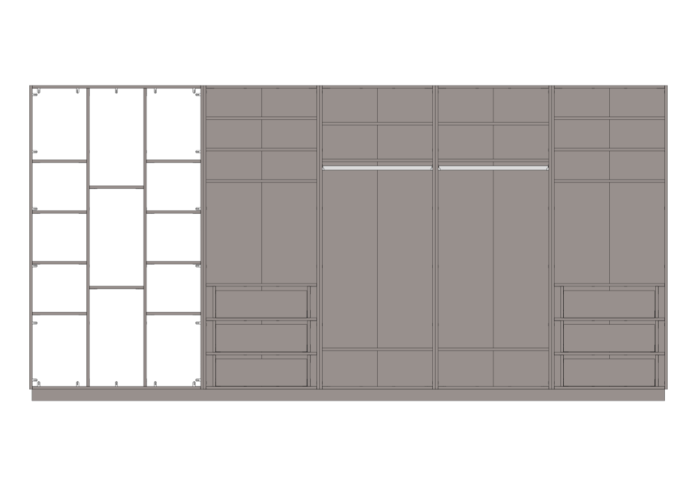 Schlafzimmerschrank Giant